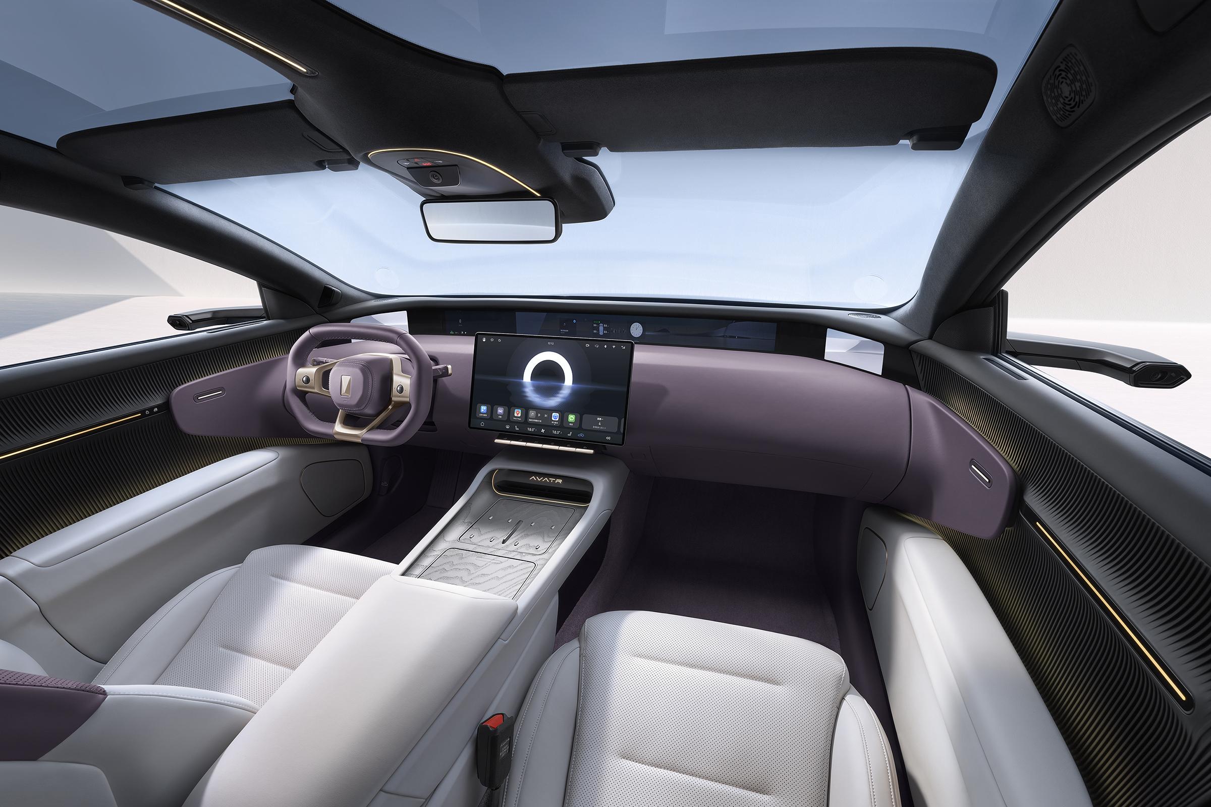 Avatr 12 space interior