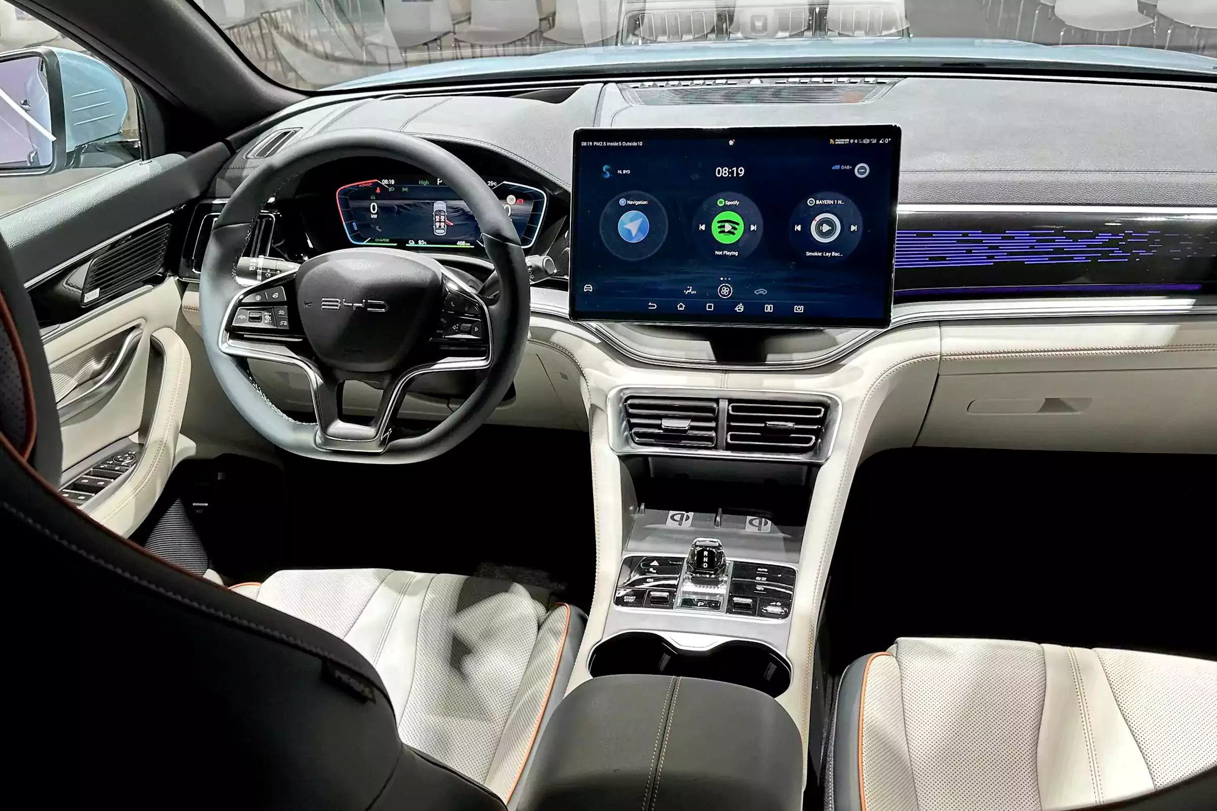 BYD Song Plus DM-i Interior Design
