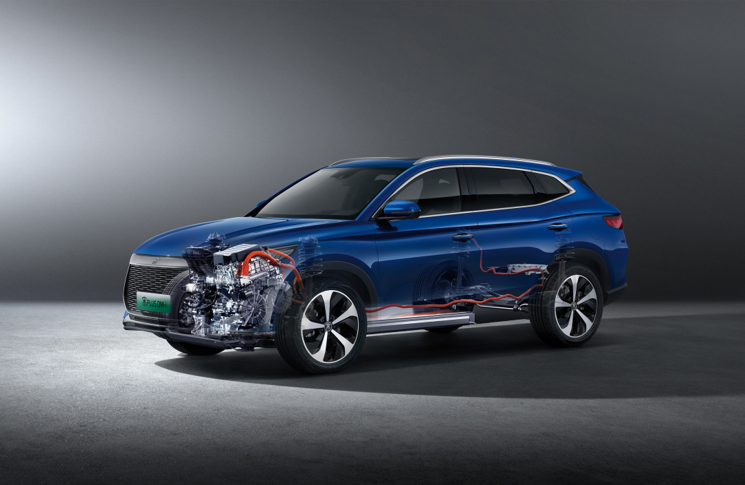 BYD Song Plus DM-i powertrain