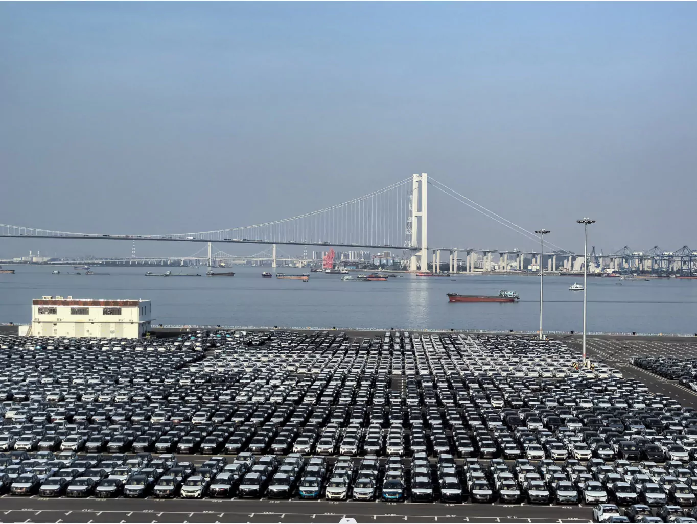 Export large quantities of cars