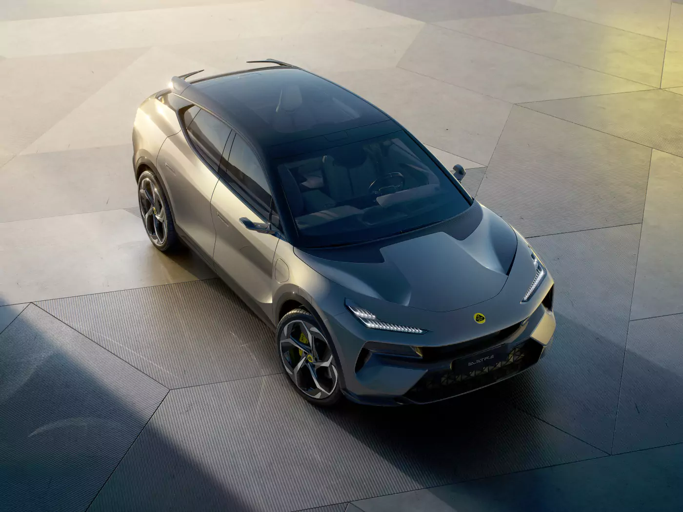 Lotus Eletre 2023 overhead shot