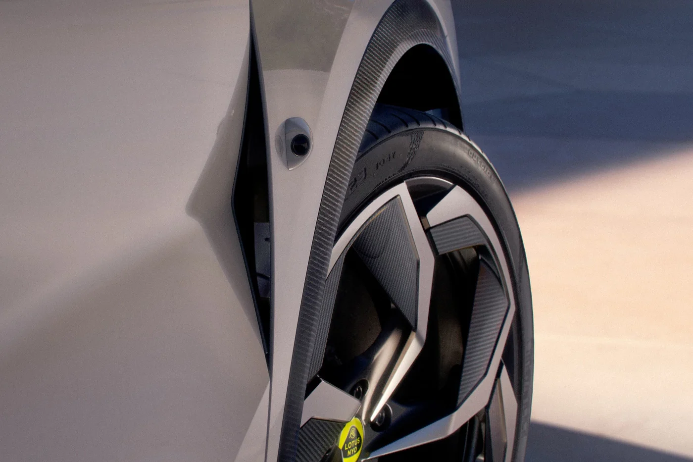 Lotus Eletre rear wheel steering