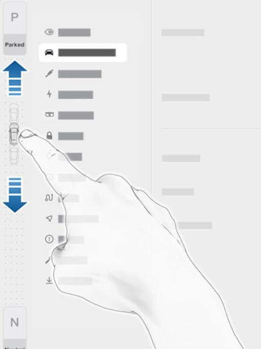 tesla model 3 shift position