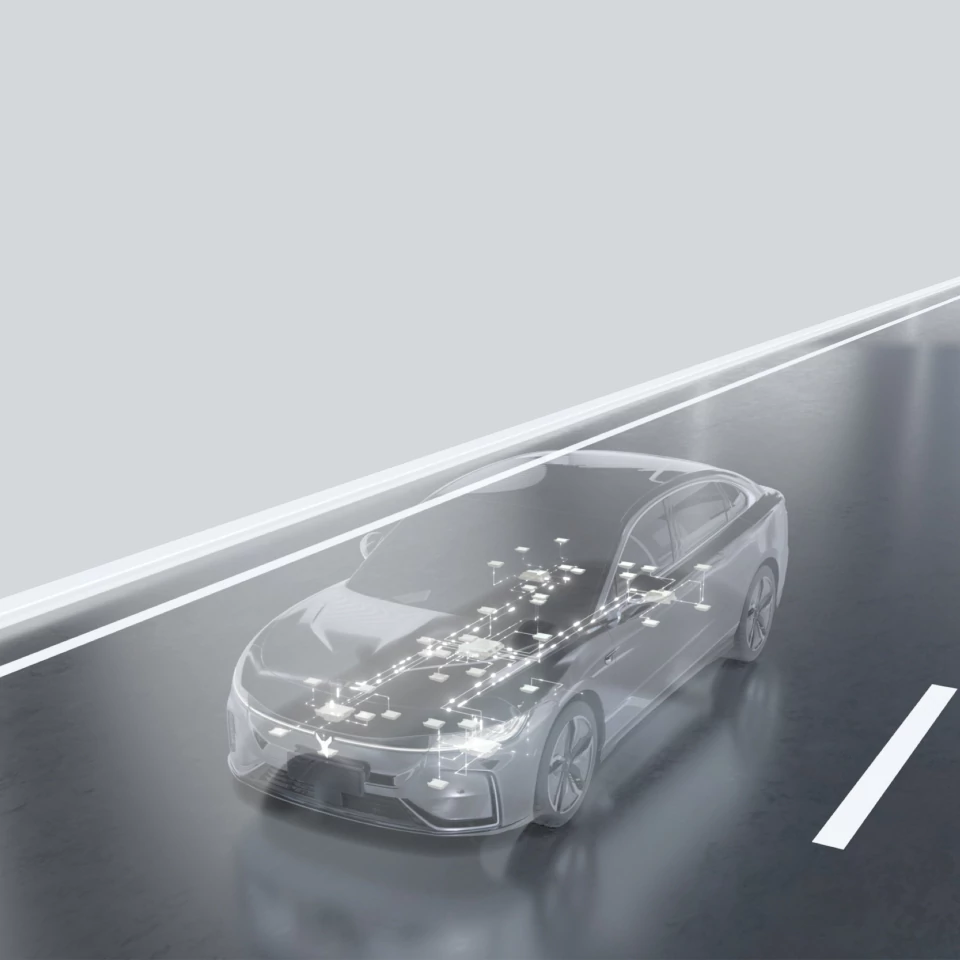 Electric vehicle current diagram