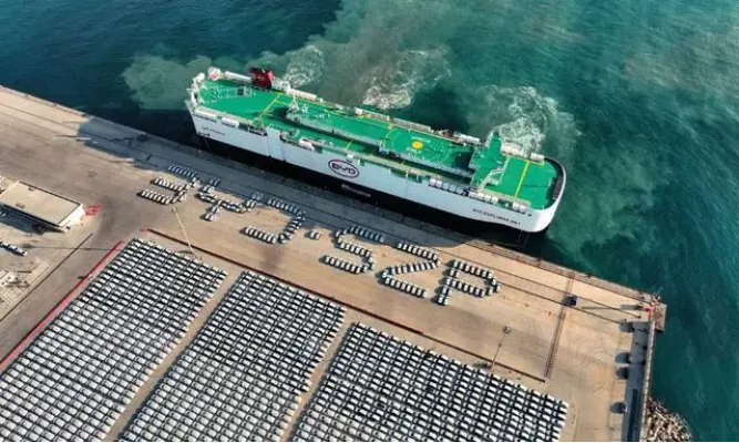 In January 2024, BYD’s “Pioneer 1” made its maiden voyage in Xiaomo Port, Shenzhen