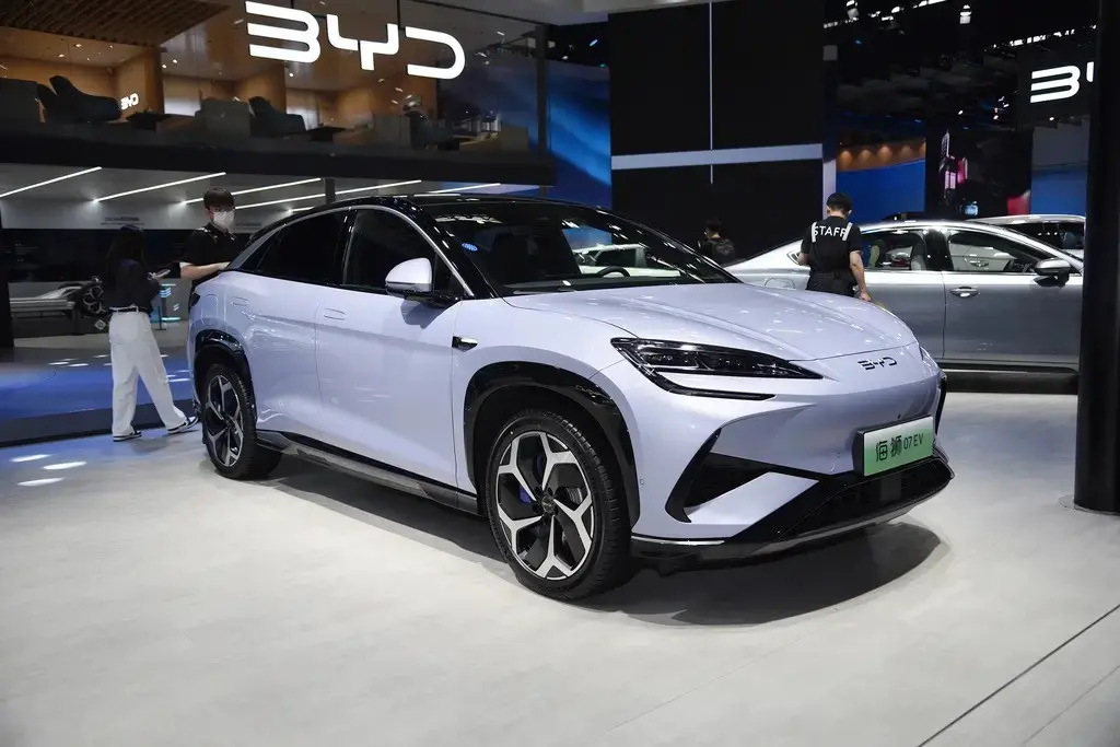 BYD Sea Liong 07 Auto Show