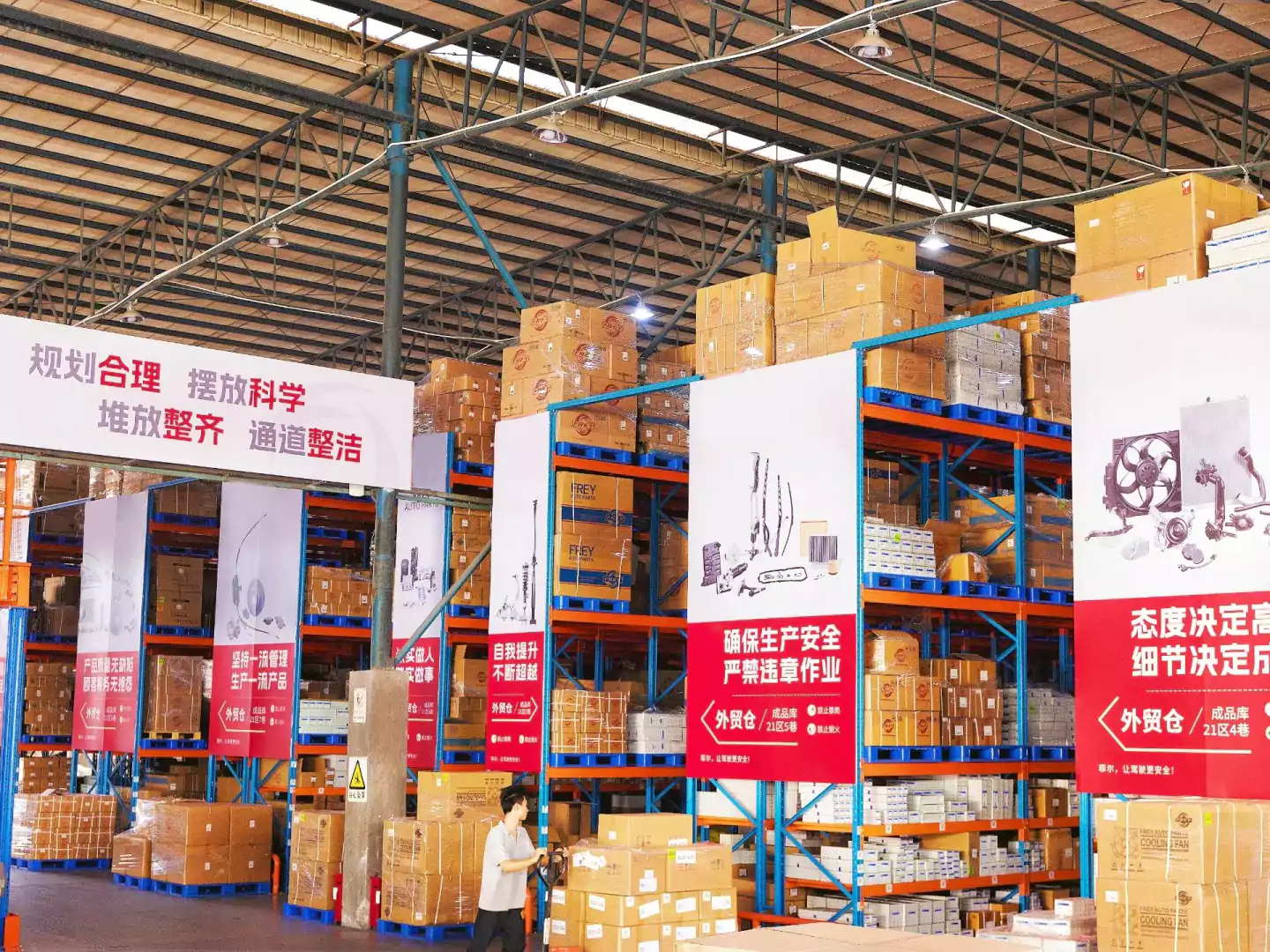 Auto spare parts warehouse -3