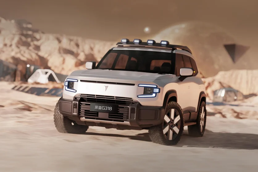 Changan Deepal G318 on off-road
