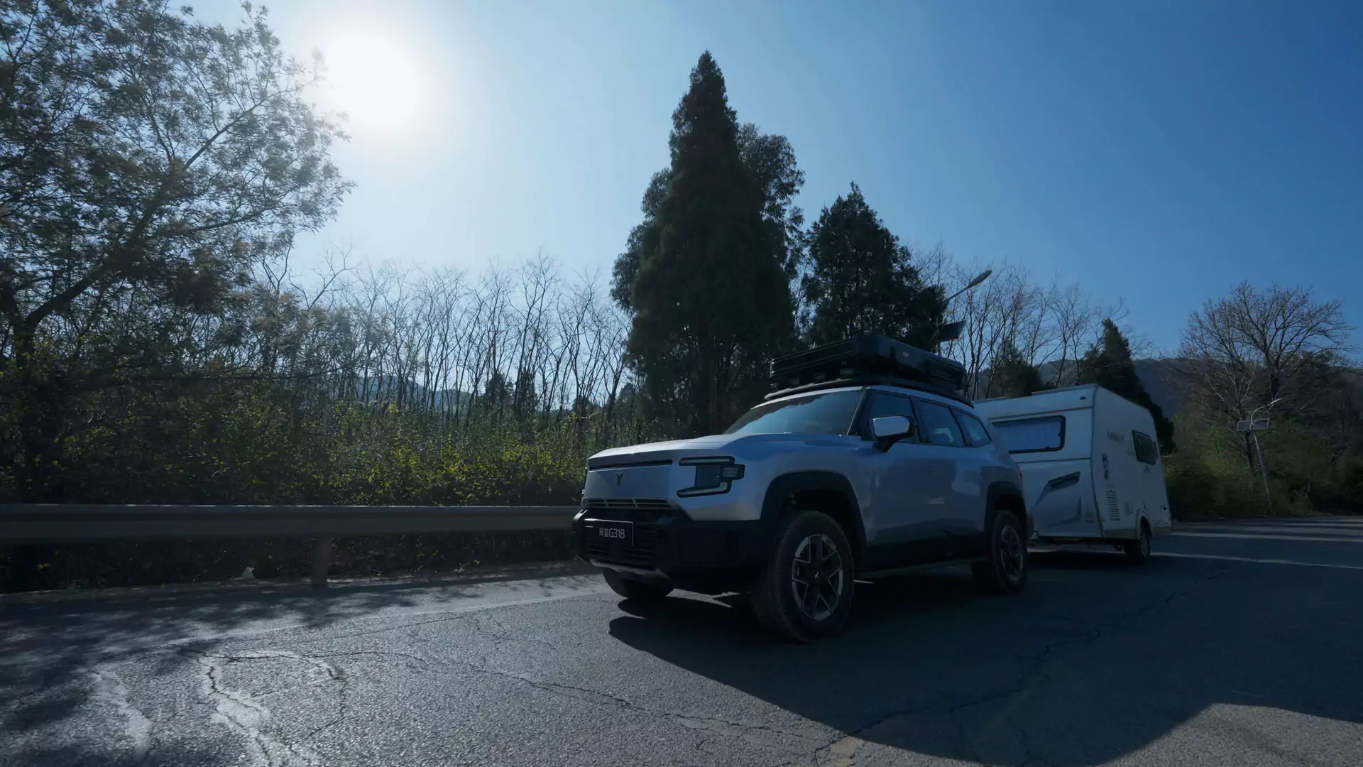 Changan DEEPAL G318 and trailer