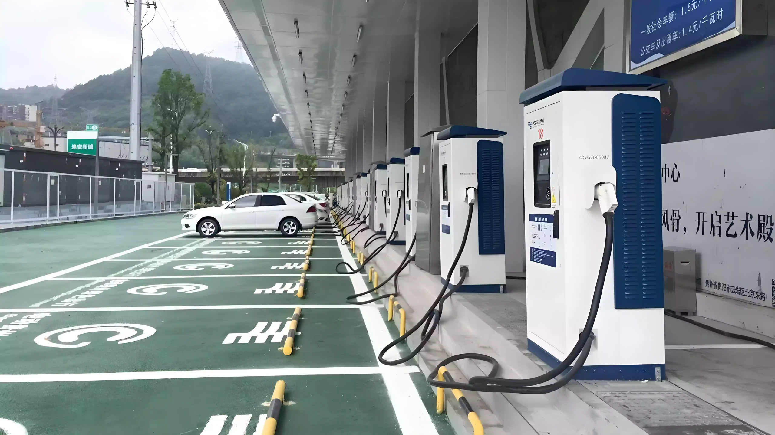 Electric vehicle charging stations -2