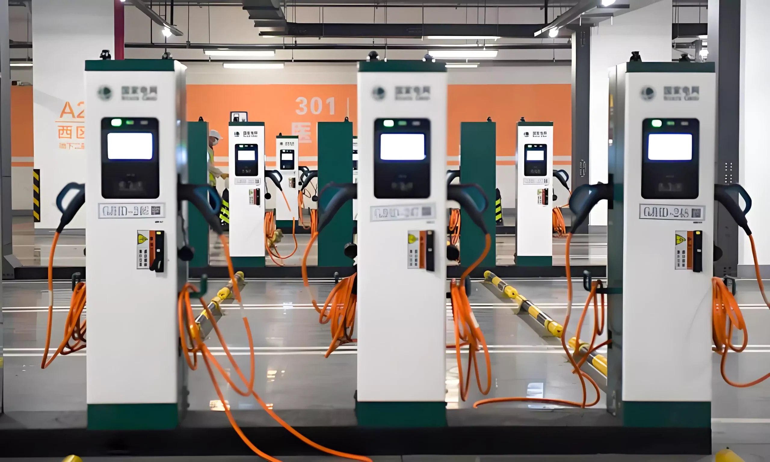 Electric vehicle charging stations