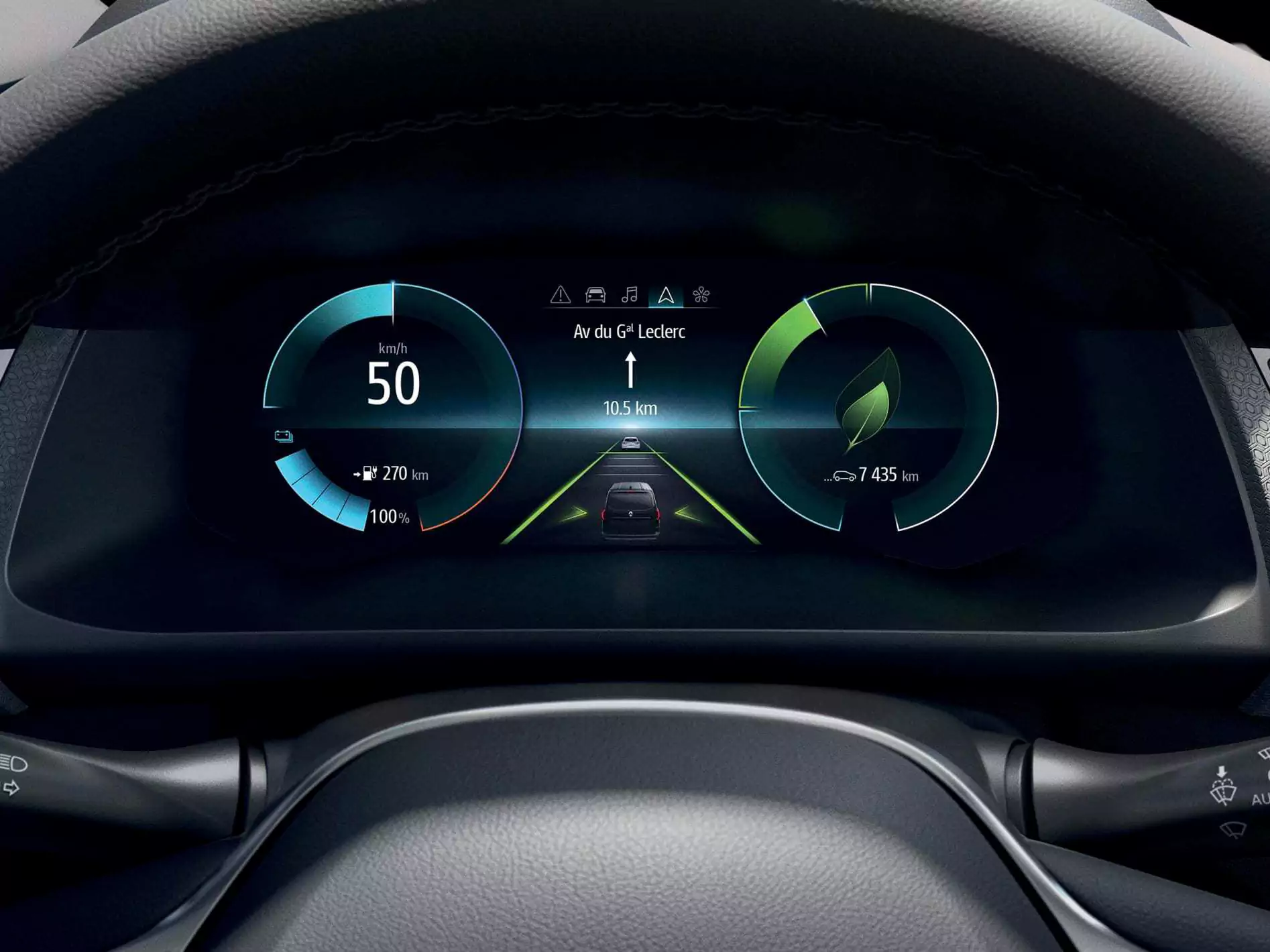 Car speedometer