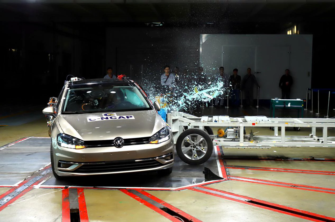 Side impact test