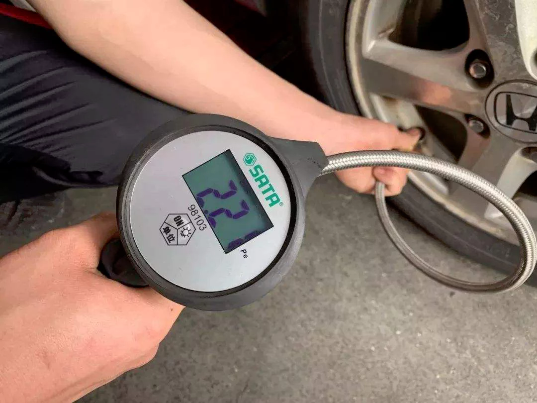 Check tire pressure